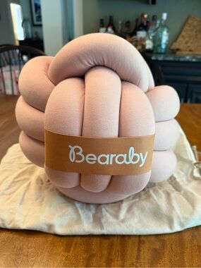 BEARABY Large Hugget Weighted Knot Pillow